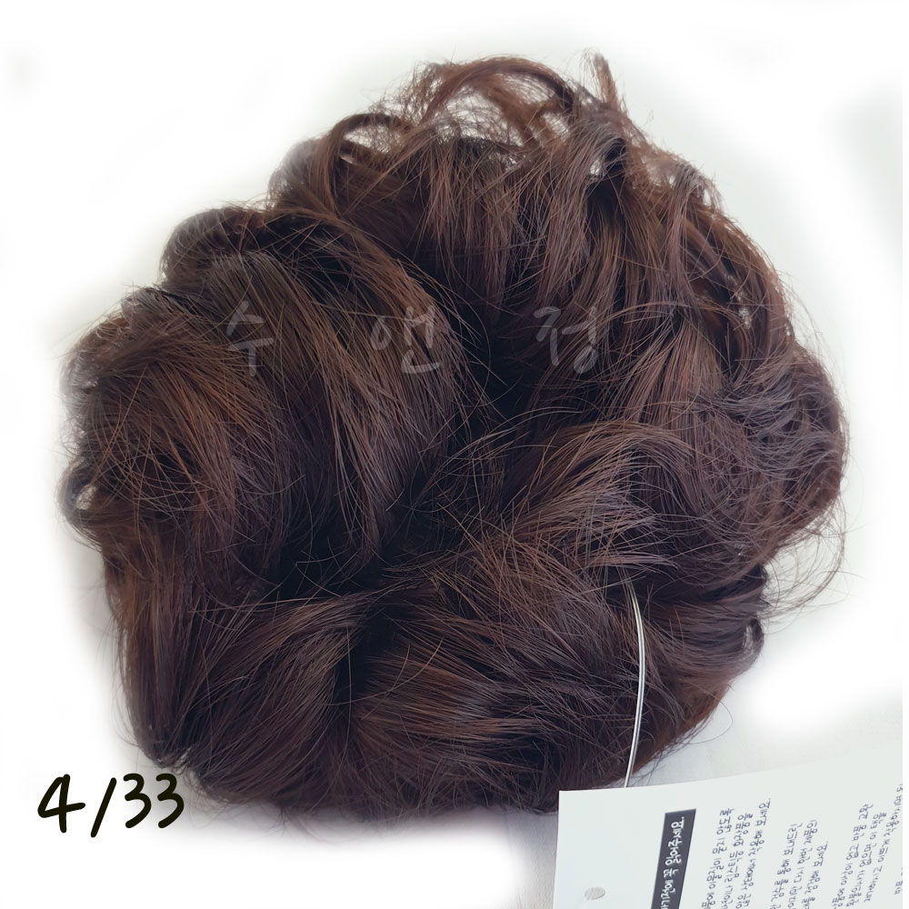수앤정 720-201 볼륨업 올림머리 가발곱창 가발머리끈 가발핀